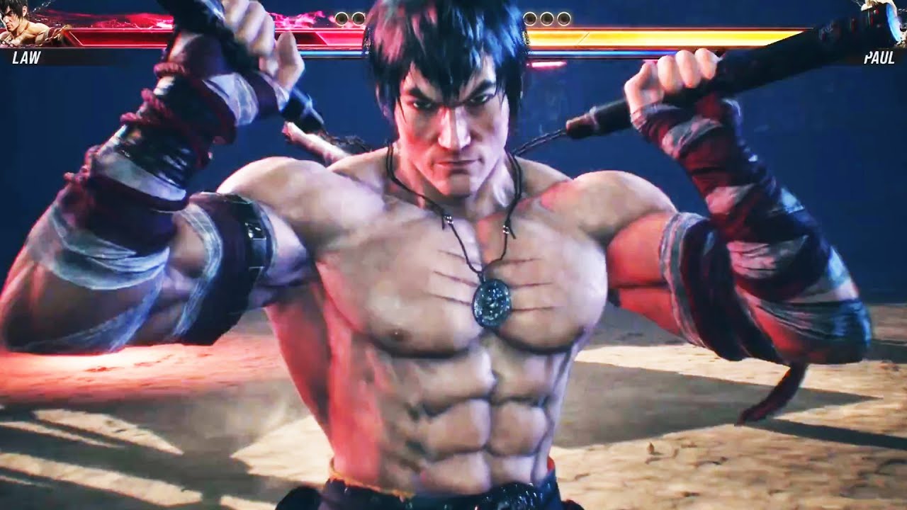 Tekken 8 Marshall Law's Rage Art